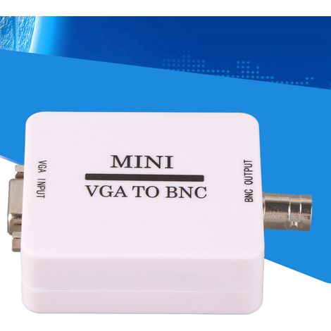 Convertisseur vidéo USB VGA vers BNC HD 1080p pour écrans PC et téléviseurs (1/5)