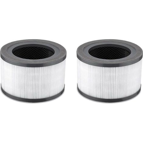2x Trade-Shop Kombifilter Rundfilter Ersatzfilter (Vorfilter + HEPA + Aktivkohle) für Levoit Vista 200 ersetzt Vista 200-RF / Luftreiniger (1/3)
