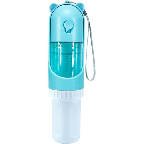 Botella de agua plegable, apta para beber y alimentar, de policarbonato, a prueba de fugas, para perros y gatos, apta para senderismo. (1/5)