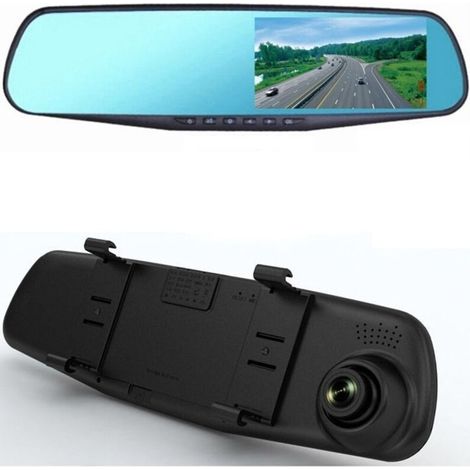 Caméra De Rétroviseur Dvr Full Hd 1080p écran Lcd 2,3" Pour Caméra De Recul