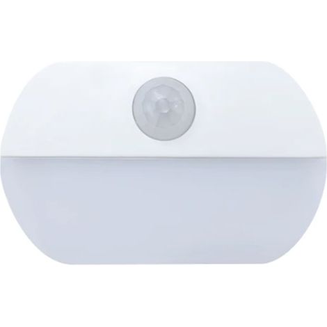 Lámpara LED con sensor de movimiento y crepúsculo, funciona con pilas, lámpara para armarios fríos (1/5)