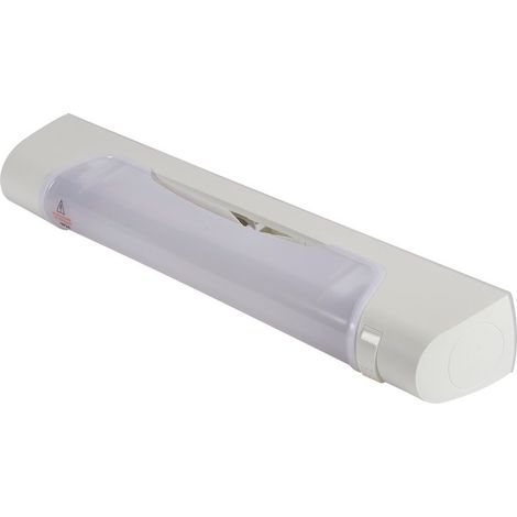 Applique prismaline avec interrupteur Sarlam Legrand - 480 lm - Lampe linolite - IP24 - Pour salles de bain et logements