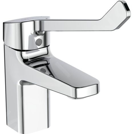 Ideal Standard CeraPlan - Mitigeur de lavabo avec vidage et levier étendu, chrome BD218AA (1/4)