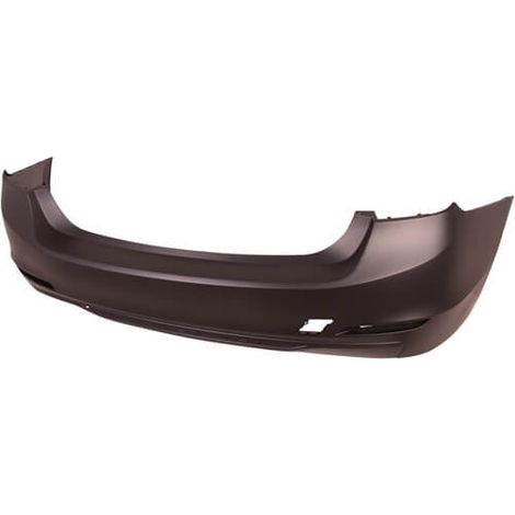Pare-choc arrière à peindre double sortie d'echappement à gauche Modern/Luxury/Sport BMW Serie 3 F30 phase 1 2012-2015