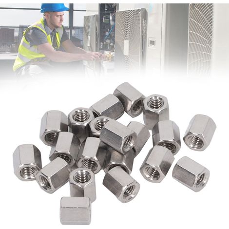 Sechskant-Verbindungsmutter M81,25-13-L15 mm aus Edelstahl 304 (1/5)