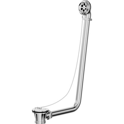 Polished Chrome Traditional Luxury Exposed Retainer Bath Tub Waste (1/5)