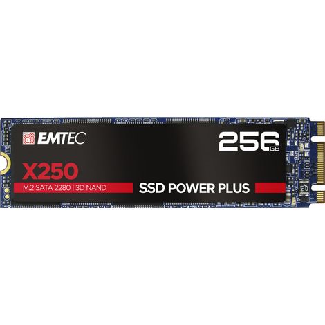 Emtec SSD M2 SATA X250 256GB Power Plus (1/5)