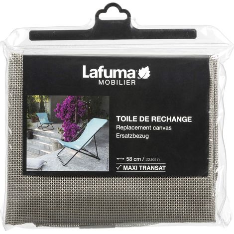Lafuma Mobilier Tessuto Batyline per sedia a sdraio Maxi Transat, Larghezza: 58 cm, Colore: Terra, LFM2655-8556 (1/5)