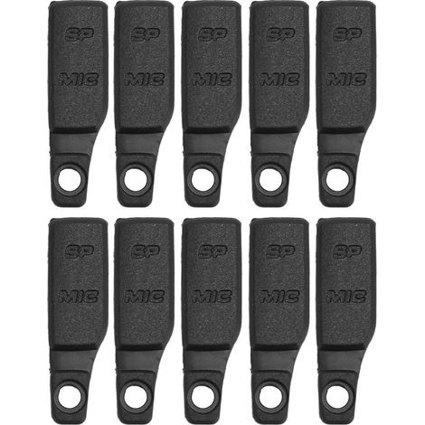 10 Pièces Cache-poussière de Prise D'écouteur de Talkie-walkie pour RadioUV 82 UV 8 UV 8D UV 82HP, Remplacement Idéal, Ajustement Parfait, Matériau en Caoutchouc (1/5)