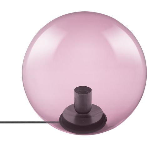 LEDVANCE Vintage Edition 1906, lampe de table avec culot E27, verre rose, sans ampoule, Bubble Table (1/3)