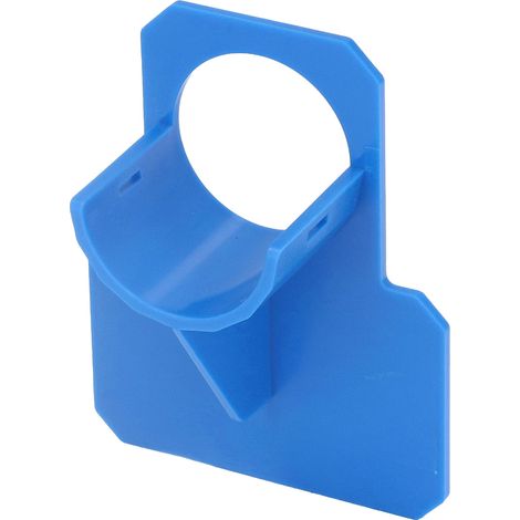 Supports de tuyaux pour piscine hors sol, avec attaches et ruban adhésif, pour spa (bleu). (1/5)