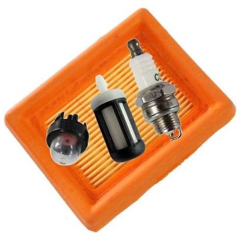 Filter and spark plug kit for FS120 and FS200 lawnmowers – compatible, high quality, complete set