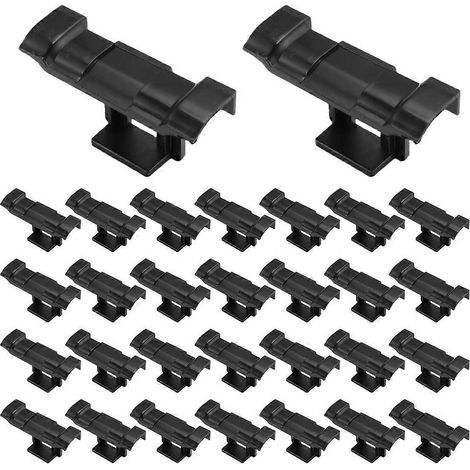 30 cadres de panneaux solaires avec clip de drainage d'eau, épaisseur 30 mm, outil (1/5)