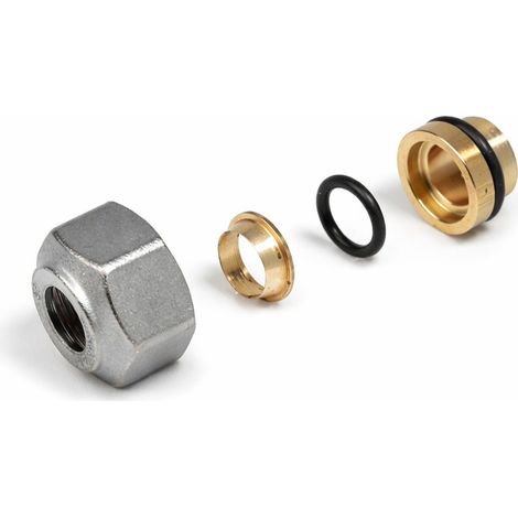 Adapter für Kupfer- und Weichstahlrohre mit Anschluss Feingewinde Giacomini R178  16 x 12