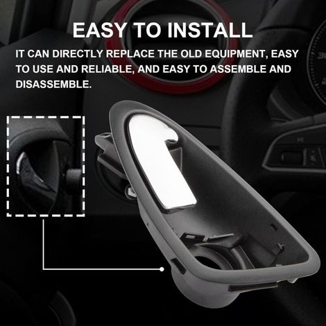 Türgriff innen verchromt für Seat Ibiza 6J 2009-2017 - 6J1837113A - Vorne links - Stil und Langlebigkeit (1/4)