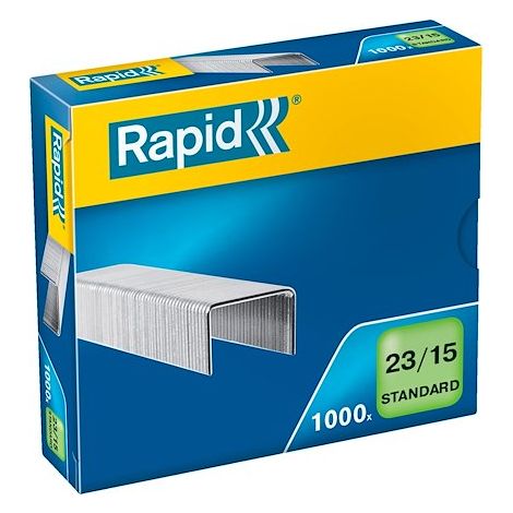 Rapid 23/15 1000 agrafes (1/2)