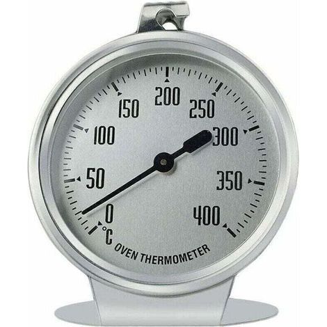 Thermomètre Pour Four Et Grilles, Thermomètre De Four, Thermomètre De Surveillance Pour Grillades/Fumoirs, Grand Afficheur Indiquant Clairement Les Températures Indiquées Pour Les (1/5)