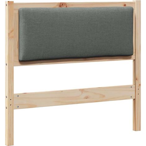 Maison Exclusive - Cabecero Otro Marrón 100 cm Madera maciza de p