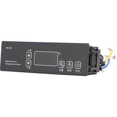 Thermostat électronique haute précision 220 V avec capteur NTC pour réfrigérateur-congélateur (1/5)