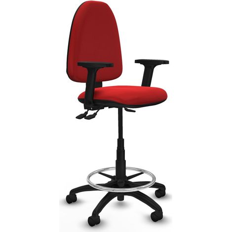 Sedia da Ufficio Piqueras y Crespo B2D01RN Rosso Alta (1/5)