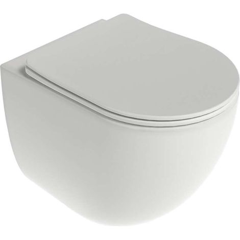 Ravak Chrome - Wand-WC AquaSpin Set, SoftClose, weiß X03121 (1/5)