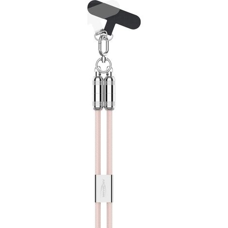 ANSMANN Chaîne pour téléphone portable universelle, lanyard câble USB C (1/5)