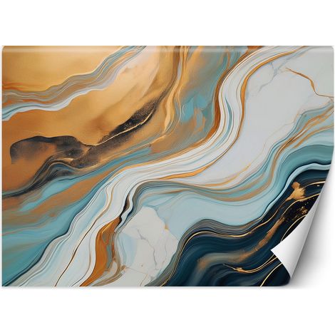 Fototapete Abstrakter Marmor Stein Glamour Style 200x140 cm (1/5)