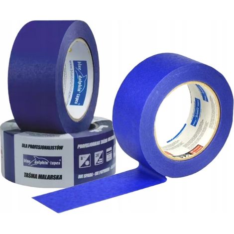 Ruban de masquage professionnel BLUE DOLPHIN 30 mm 50 m (1/5)