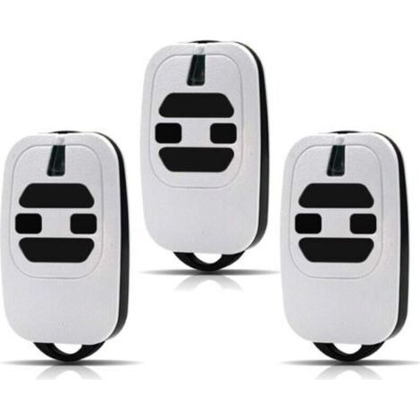 Telecommande Portail 433,92MHz Compatible avec DEA GTI2/4, GT2/4, Mio TR2/4, Mio TR2N/4N Télécommande pour Porte de Garage (Lot de 3) (1/5)