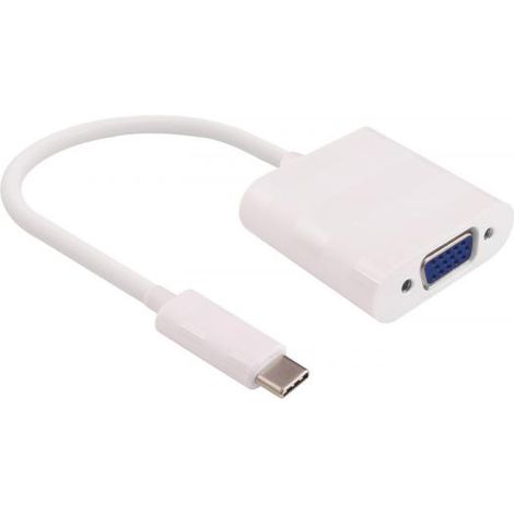 Adattatore MicroConnect USB-C - VGA 0,2 m