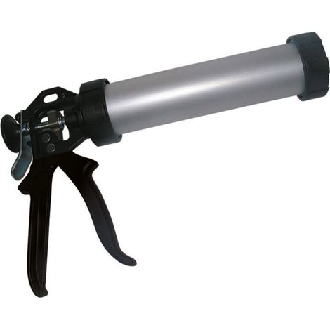 Pistolet extrudeur manuel 400ml – Pression 2500N – Pour silicone et scellement chimique – Léger et compact pour chantiers (1/2)