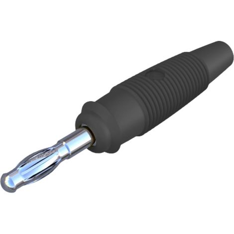 Hirschmann Test & Measurement LAS 30 Lamellenstecker Stecker, gerade Stift-Ø: 4 mm Schwarz 1 St.