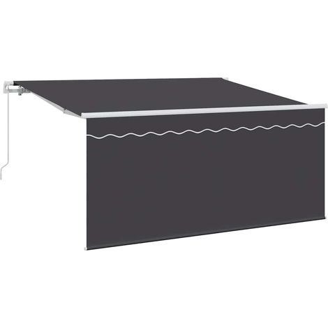 Maison Exclusive - Tenda Retrattile Antracite 300 x 200 cm Tessuto