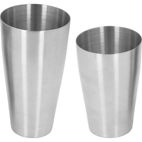 Kit de Shaker à Cocktail en Acier Inoxydable, Outil de Mélange pour Barman avec Fond Simple (1/5)