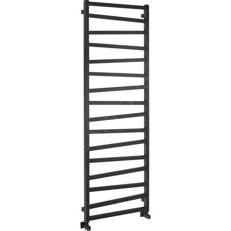 Sapho Zig - Sèche-serviette 600x1810 mm, 824 W, noir ZG619B (1/5)
