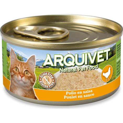 ARQUIVET Dose für Katzen Huhn in Soße 80g