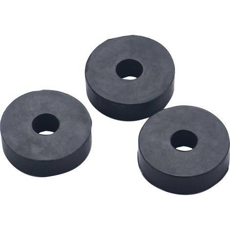 Válvula Perforada EPDM Negra QUICK PLOMBERIE - Para Grifo y Montura 17x5x5 QUICK PLOMBERIE x3 unidades
