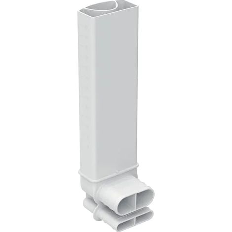 Geberit coude de trop-plein pour raccordement de lavabo Clou, 241685001