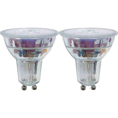 Ampolla Trasparente Spot Led Gu10 3.1w 230 Lm Bianco Caldo Dimmable Confezione da 2 - Prolight