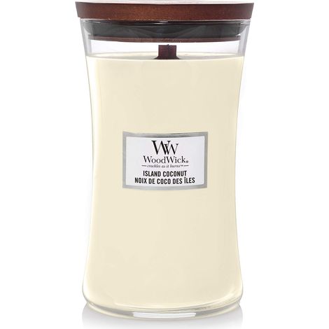 CANDELA CLESSIDRA GRANDE LARGE JAR ISLAND COCONUT (1/4)