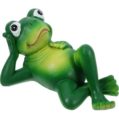 Froschfigur zur Dekorativen Verschönerung für Garten und (1/5)