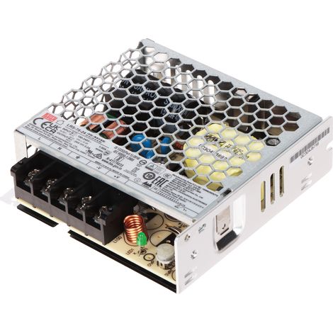 Fuente de alimentación conmutada LRS-75-24 Mean Well (1/2)
