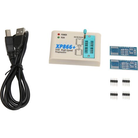 Programmateur USB Flash BIOS Haute Vitesse pour Puce EEPROM 24 25 93, Module de Programmation SPI. (1/5)