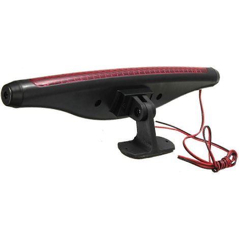 Feu stop arrière surélevé 2X rouge 28 LED pour voiture, 3e feu arrière, 12 V (1/5)