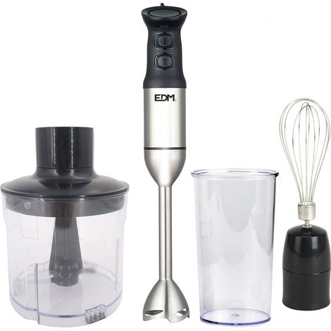 BATIDORA DE MANO 1200W CON ACCESORIOS Ø5,8x41,5cm EDM (1/3)