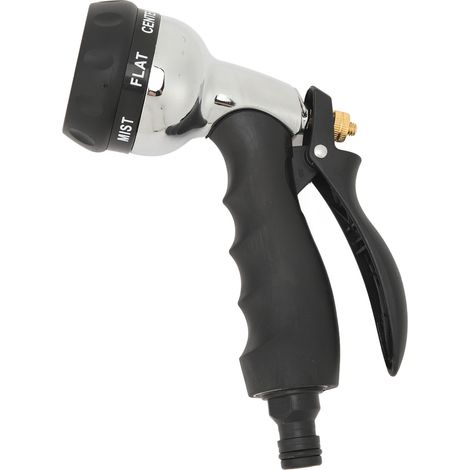 Lance d'arrosage en alliage de zinc, 7 modes réglables, pulvérisateur haute pression pour lavage auto, débit contrôlable, pistolet à main (1/5)