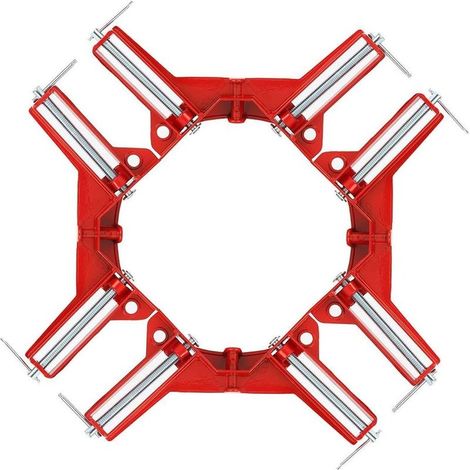 Angle droit pour la fabrication de cadres pour cadres de porte-outils pour menuiserie (90 Degree 75mm / 3 inch) (1/5)