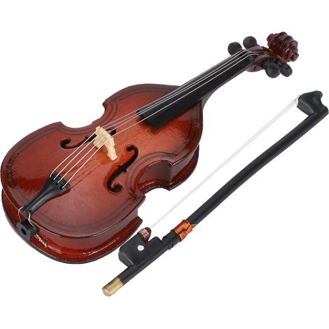 Miniature d'instrument de basse de 10 cm, objet de décoration, cadeau (1/5)
