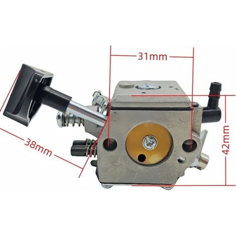 Carburateur SR320 SR340 SR380 SR400 SR420 BR320 BR340 909-024 Pièces de rechange d'origine pour système d'alimentation en carburant de coupe-bordures souffleur.