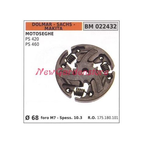 Frizione completa DOLMAR motore motosega PS 420 460 022432